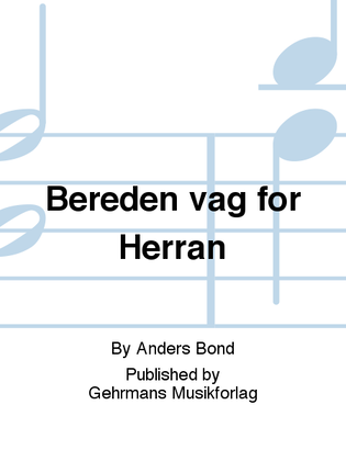 Book cover for Bereden vag for Herran
