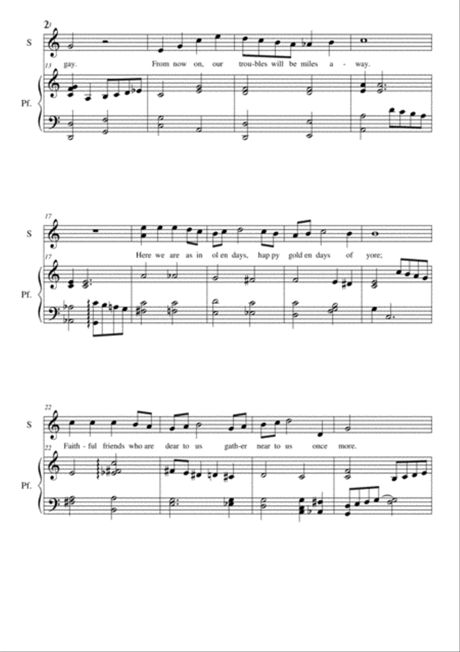 Have Yourself A Merry Little Christmas from MEET ME IN ST. LOUIS Voice scores gallery preview page 2