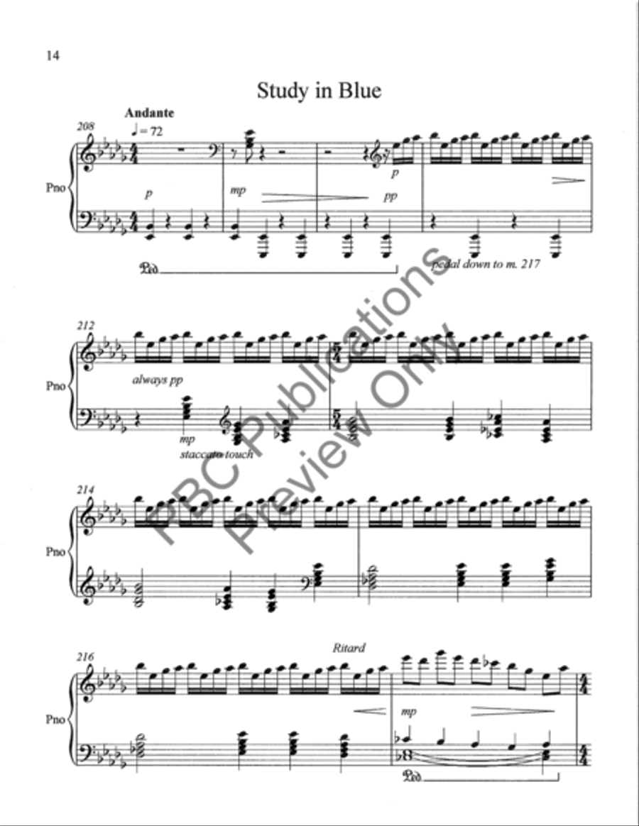 Primary Colors Piano Solo Piano Solo scores gallery preview page 17