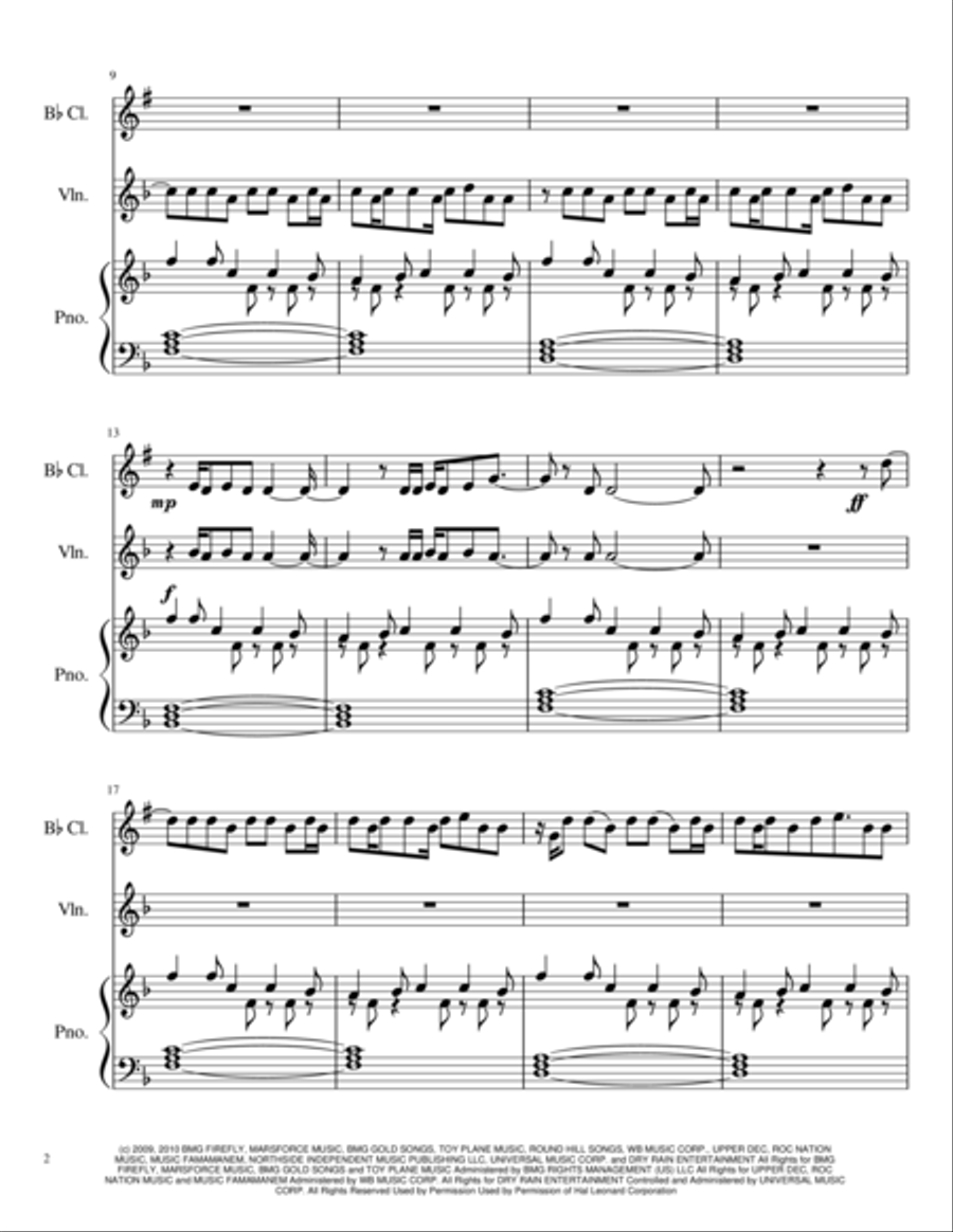 Just The Way You Are Just The Way You Are Clarinet Duet scores gallery preview page 2