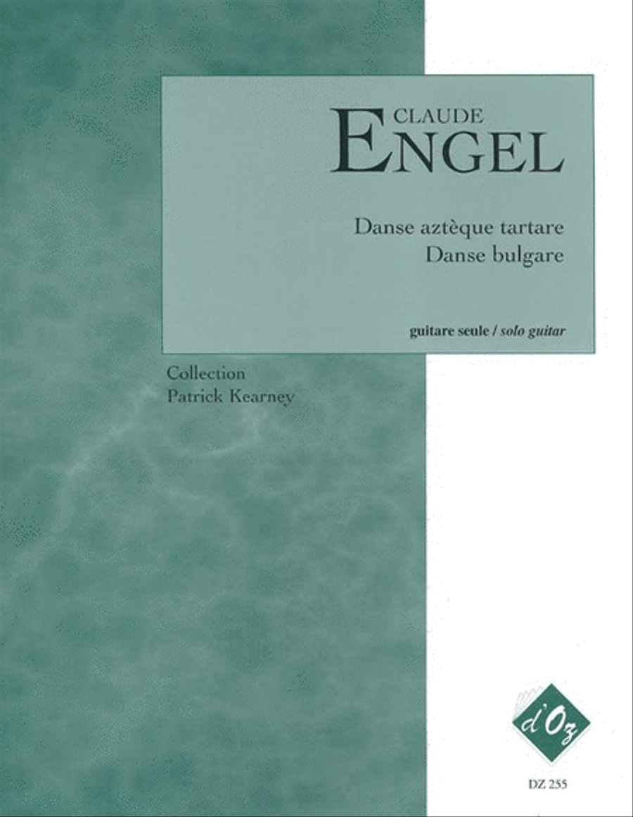 Danse aztèque tartare, Danse bulgare Classical Guitar scores gallery preview page 1