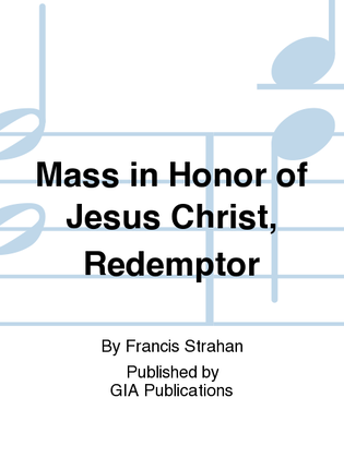 Book cover for Mass in Honor of Jesus Christ, Redemptor Hominis