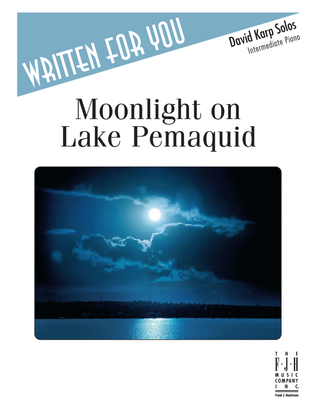 Book cover for Moonlight on Lake Pemaquid