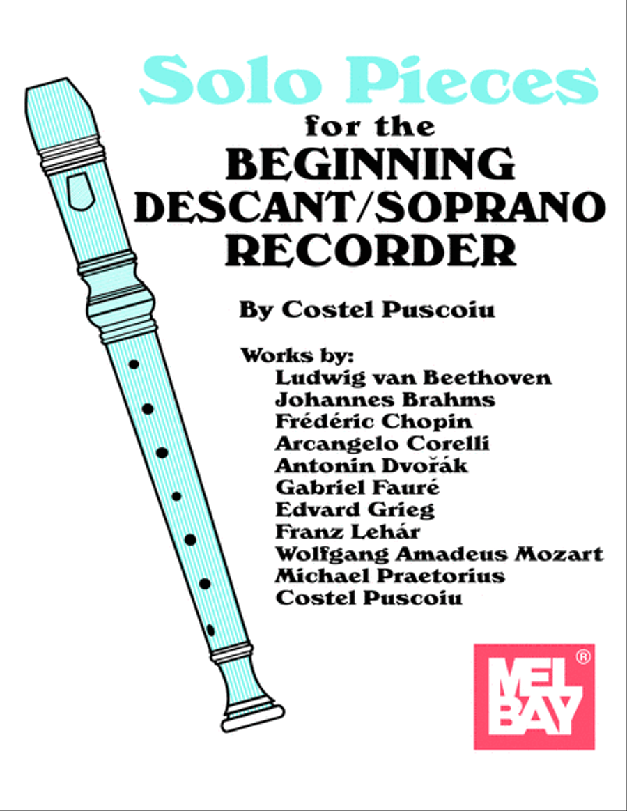 Solo Pieces for the Beginning Descant Soprano Recorder by Costel Puscoiu Soprano Recorder Digital Sheet Music Sheet Music Plus