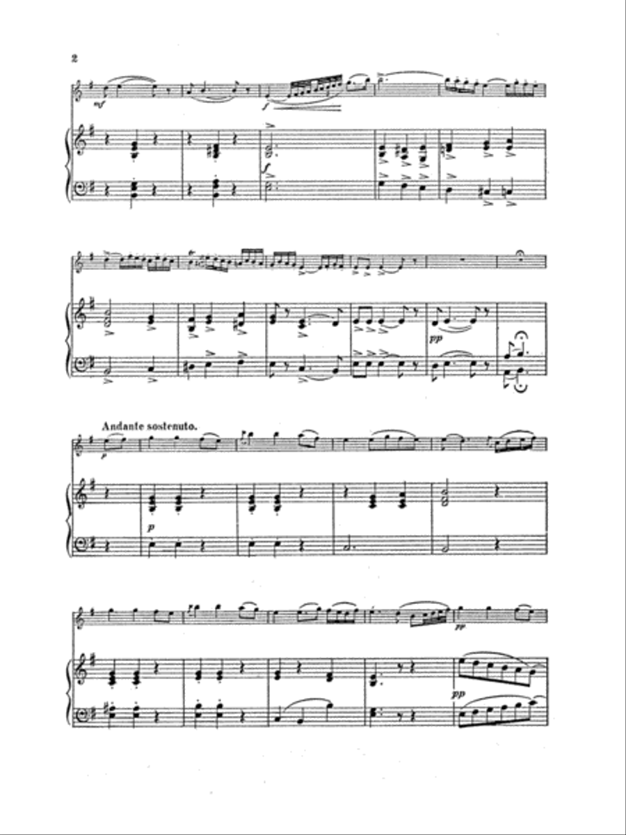 The Dear Irish Boy for Flute and Piano Flute Solo scores gallery preview page 3