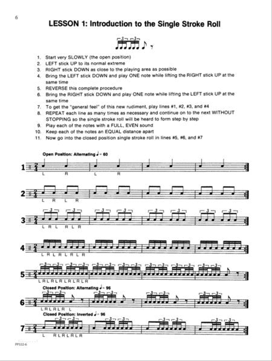 Logical Approach to Rudimental Snare Drum Percussion scores gallery preview page 6