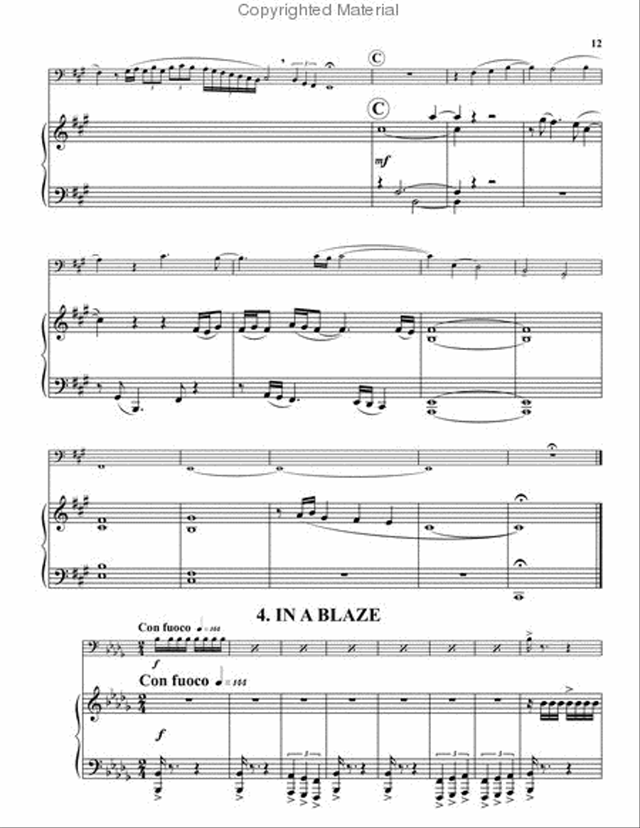 To Speak - To Dance - To Dream - To Live! Euphonium scores gallery preview page 6
