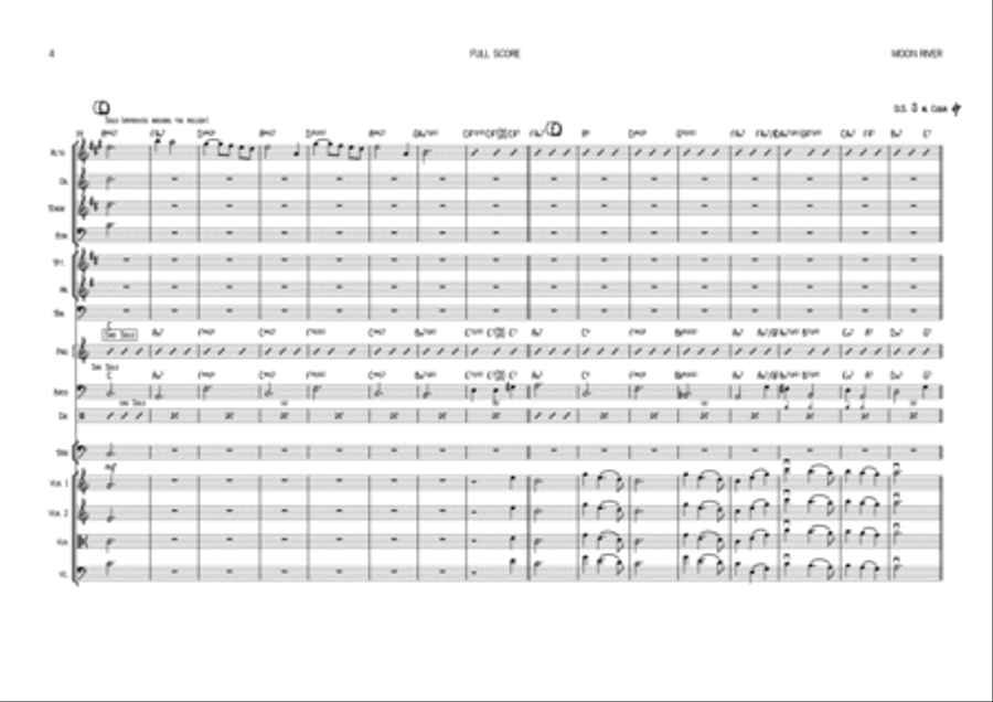 Moon River Moon River Chamber Orchestra scores gallery preview page 4