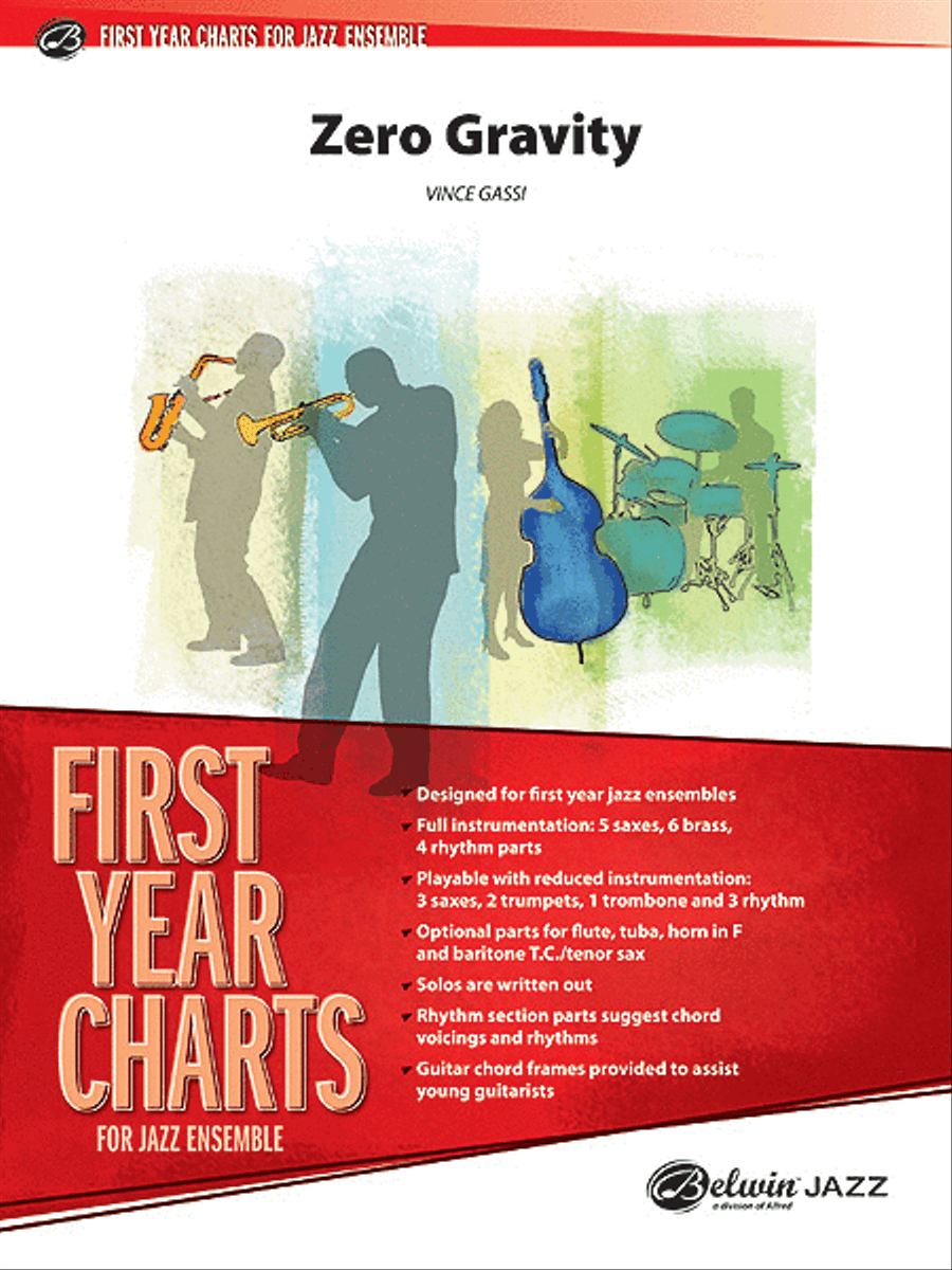 Zero Gravity Jazz Ensemble scores gallery preview page 1