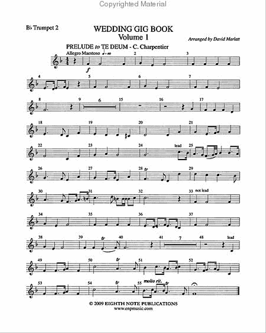 The Wedding Gig Book, Volume 1 Small Ensemble scores gallery preview page 2