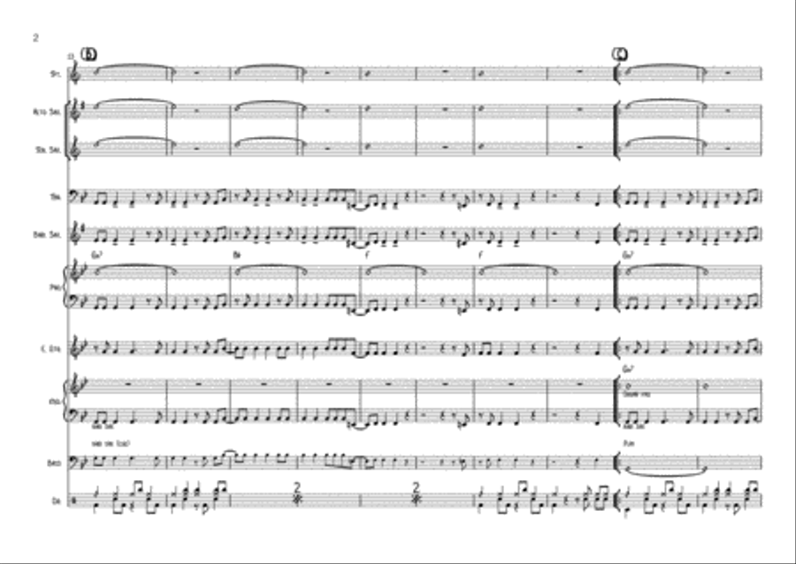 Shake It Off Tenor Saxophone scores gallery preview page 2