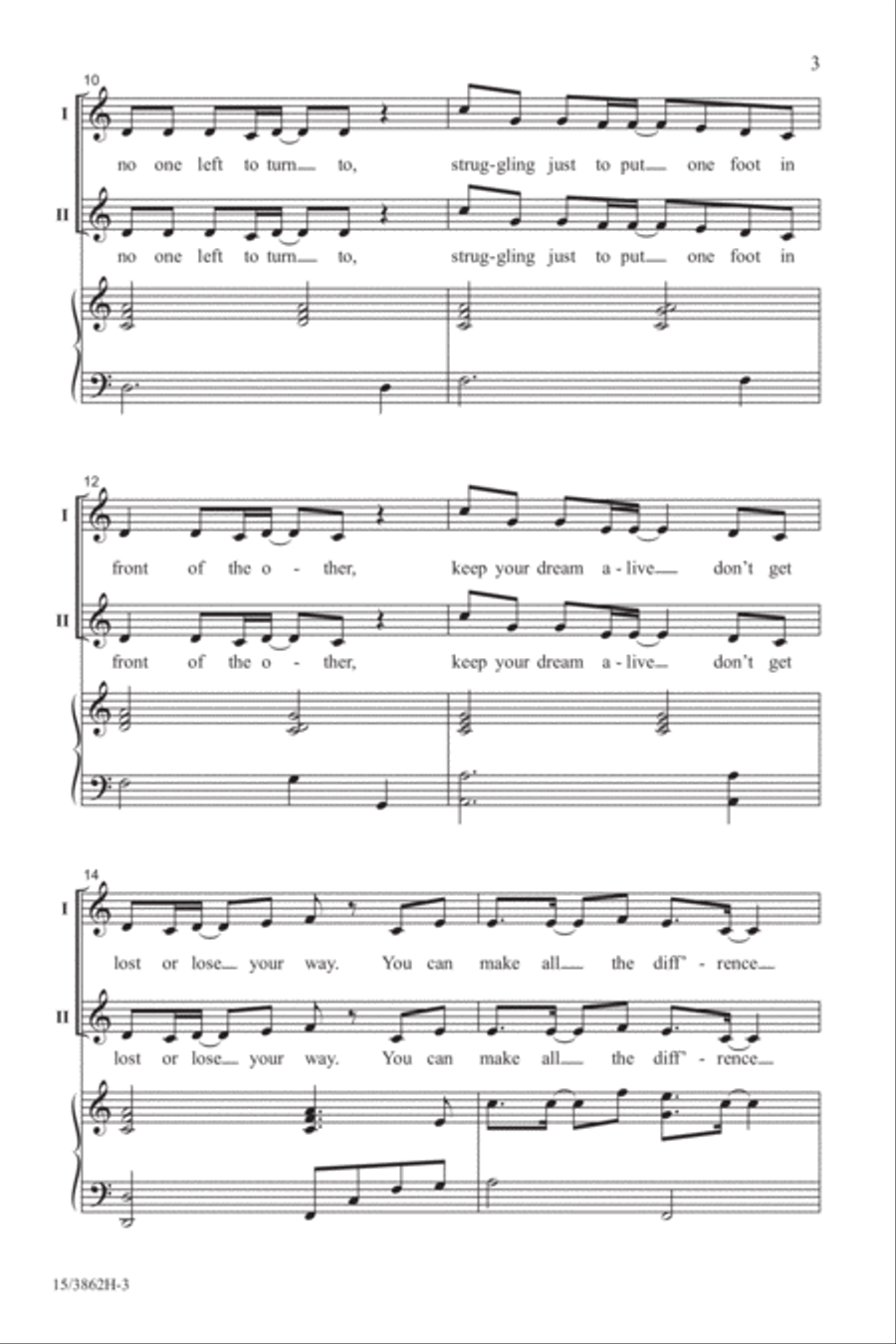 Make It Shine 2-Part scores gallery preview page 3