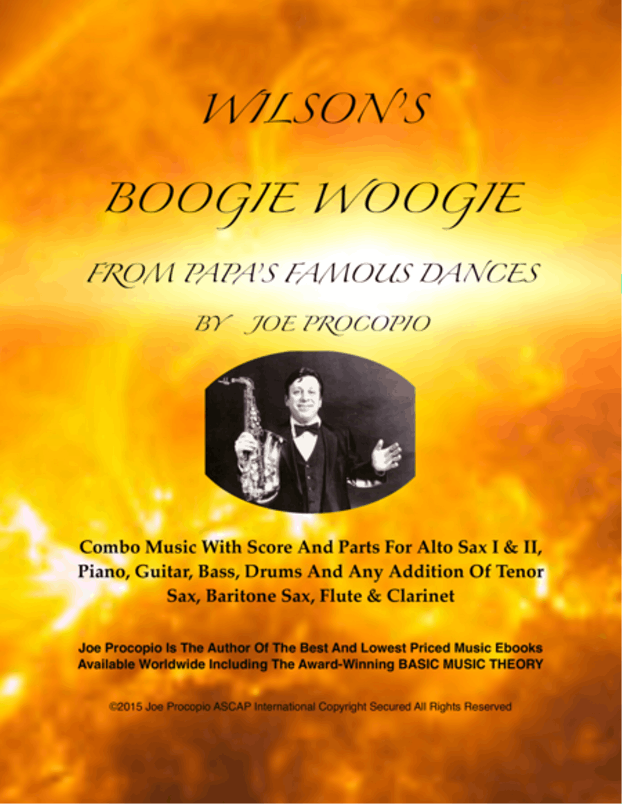 WILSON'S BOOGIE WOOGIE Large Ensemble scores gallery preview page 1