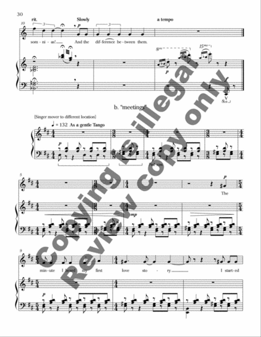 The Sun is Love High Voice scores gallery preview page 25
