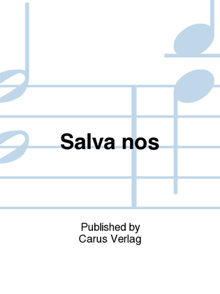 Book cover for Salva nos