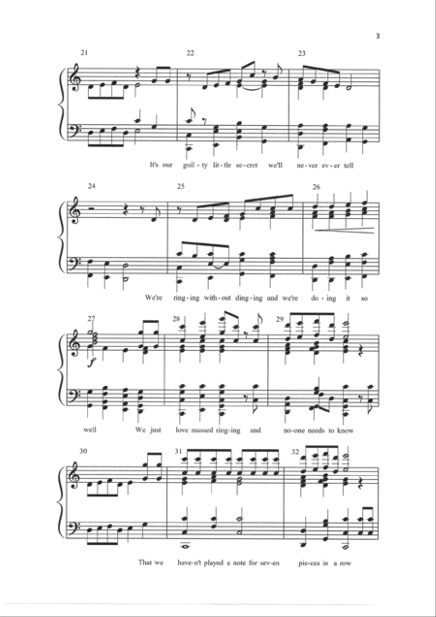 Air Bells - Handbells - 5 Oct 5-Octaves scores gallery preview page 5