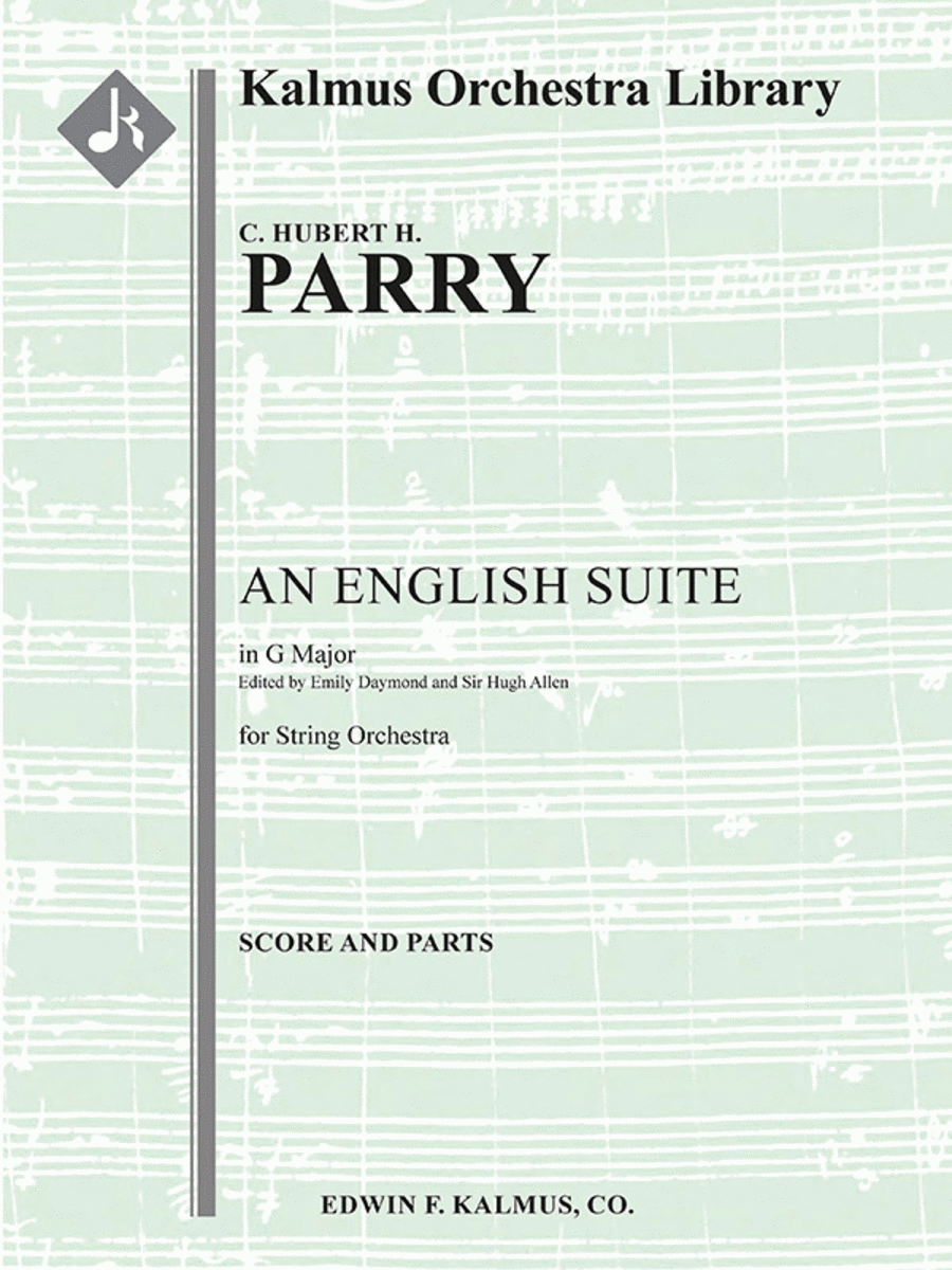 An English Suite String Orchestra scores gallery preview page 1