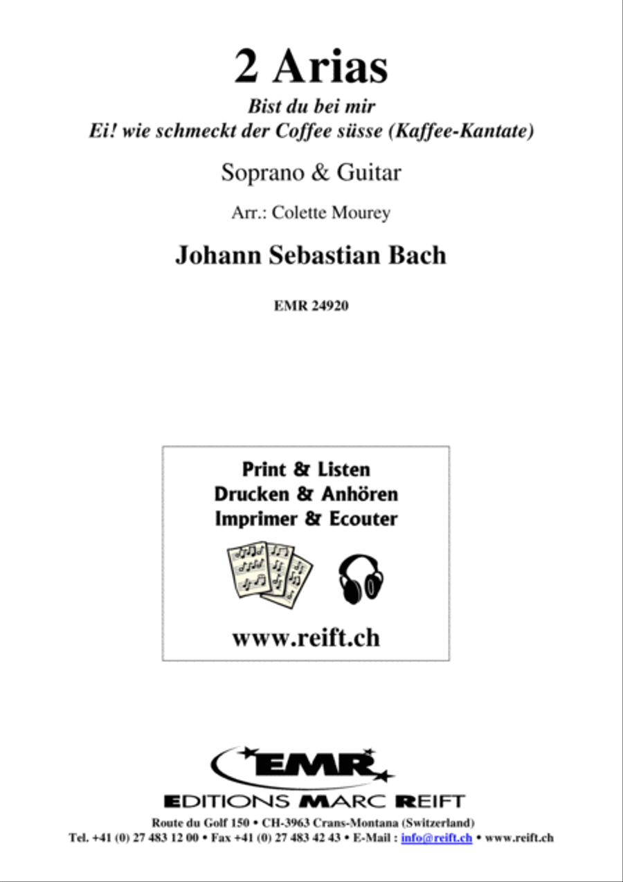 2 Arias 2 Arias Classical Guitar scores gallery preview page 2