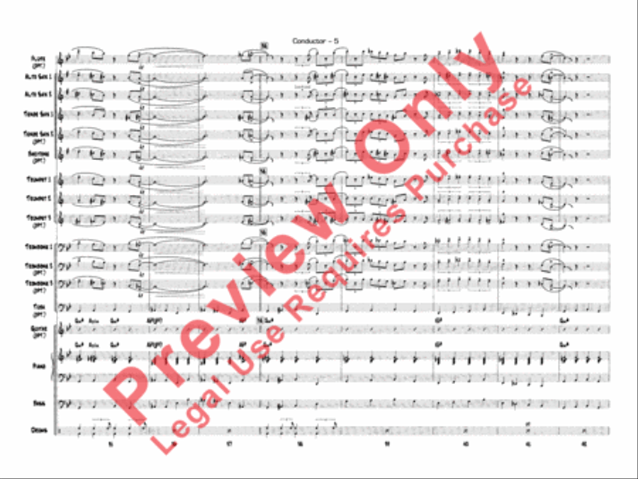 The Pink Panther The Pink Panther Jazz Ensemble scores gallery preview page 6