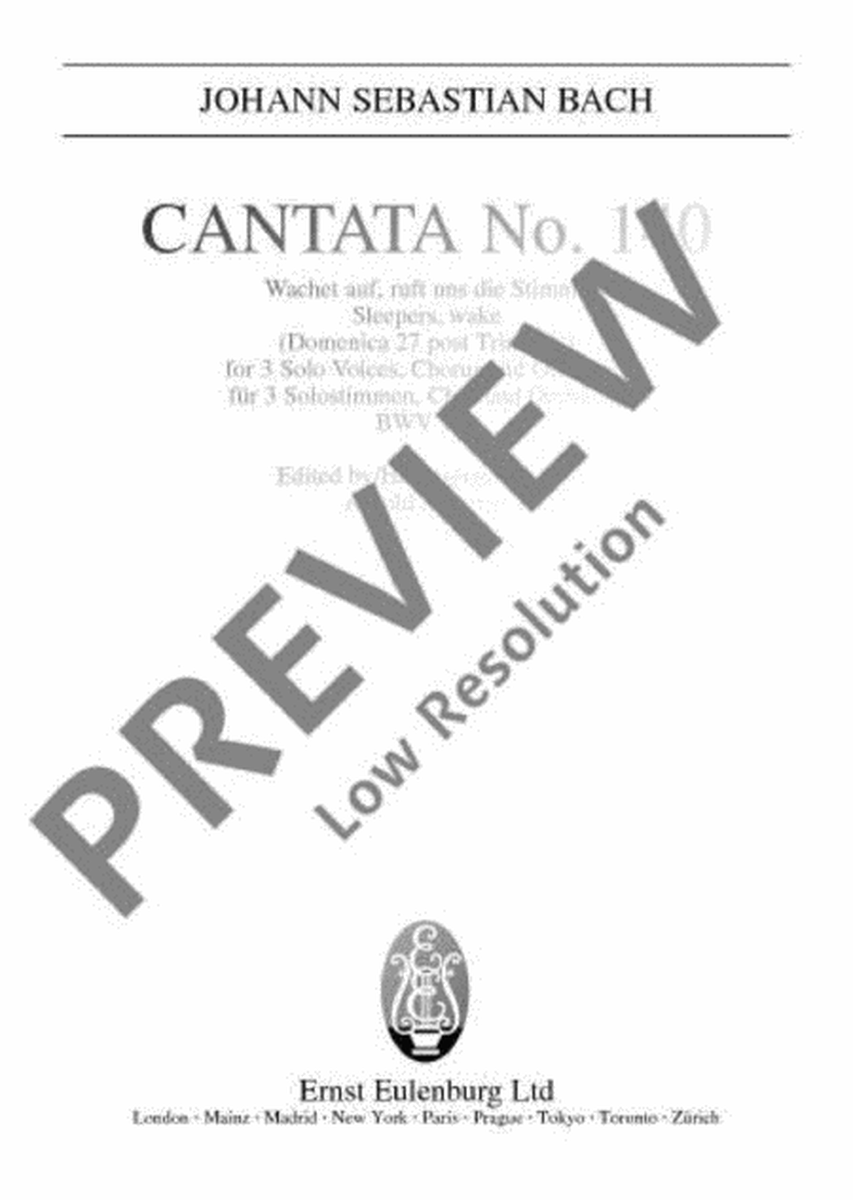 Cantata No. 140 (Domenica 27 post Trinitatis)