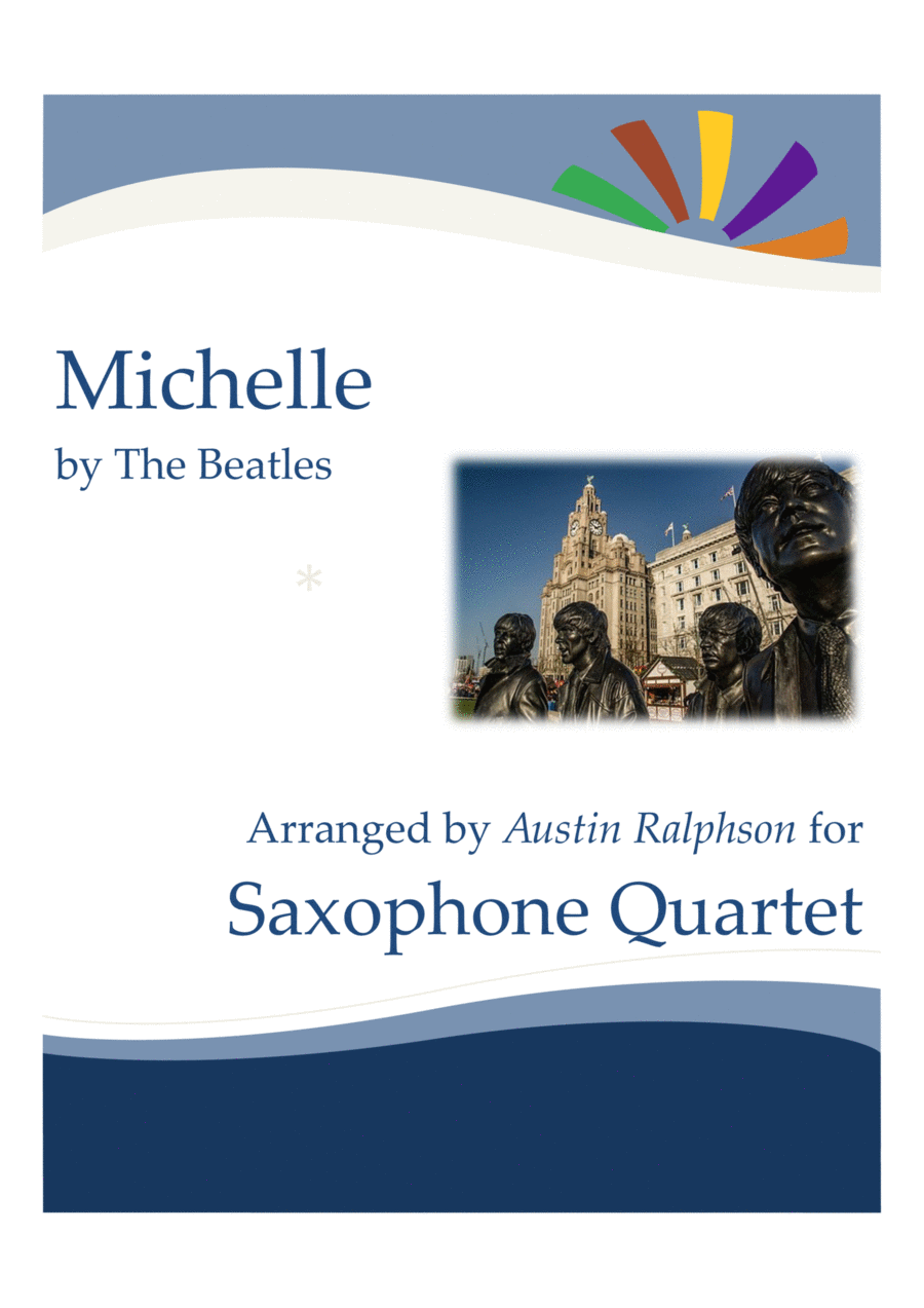 Michelle Saxophone Quartet scores gallery preview page 1