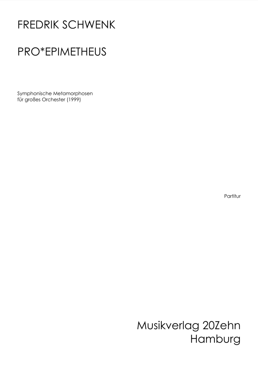 ProEpimetheus Full Orchestra scores gallery preview page 1