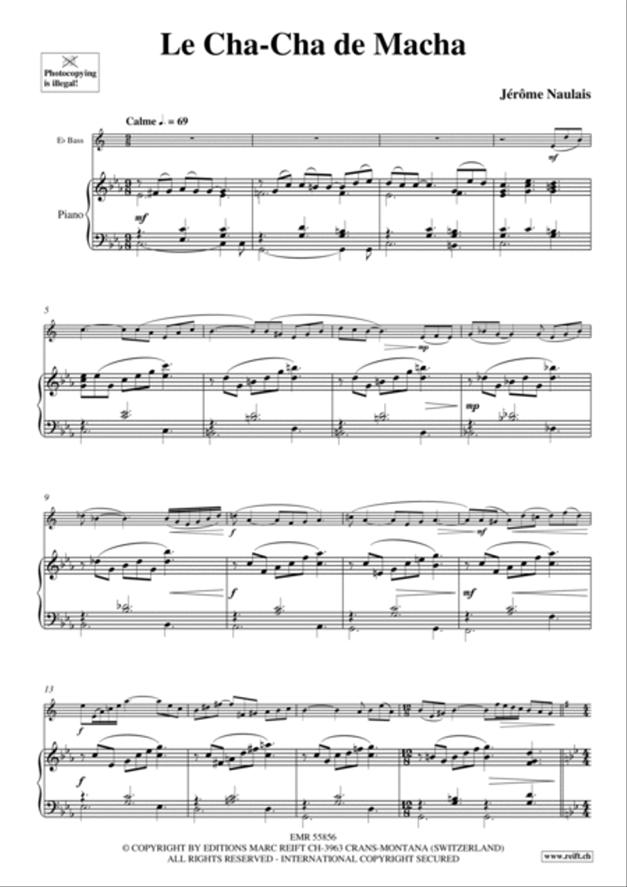 Le Cha-Cha de Macha Le Cha-Cha de Macha Voice Solo scores gallery preview page 5