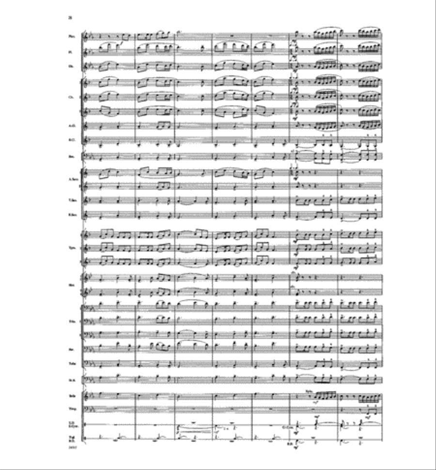 In All Its Glory Concert Band scores gallery preview page 24