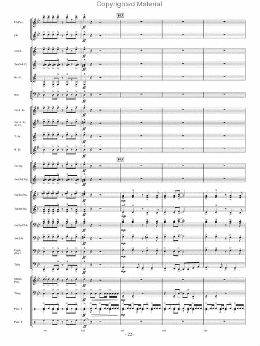 Ascentium Ascentium Concert Band scores gallery preview page 21