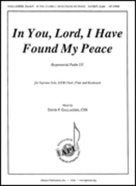 In You, Lord, I Have Found My Peace