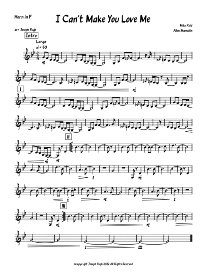 I Can't Make You Love Me I Can't Make You Love Me Woodwind Quintet scores gallery preview page 2