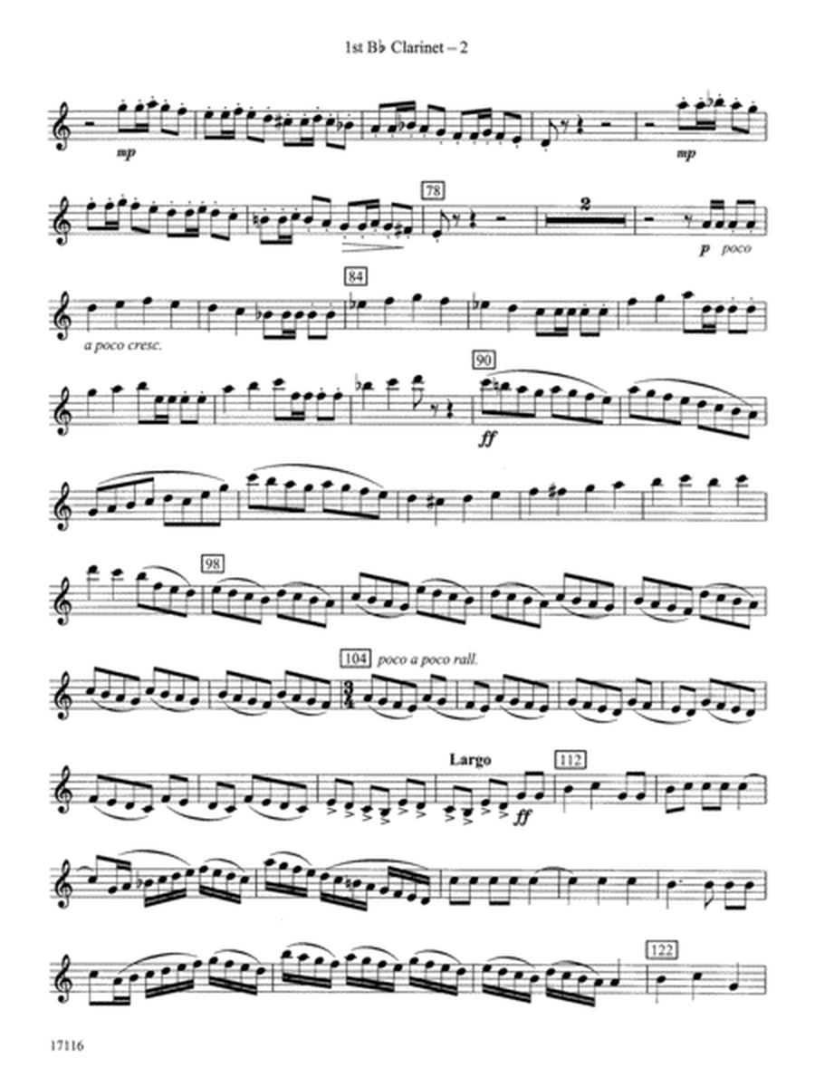 1812 Overture: 1st B-flat Clarinet