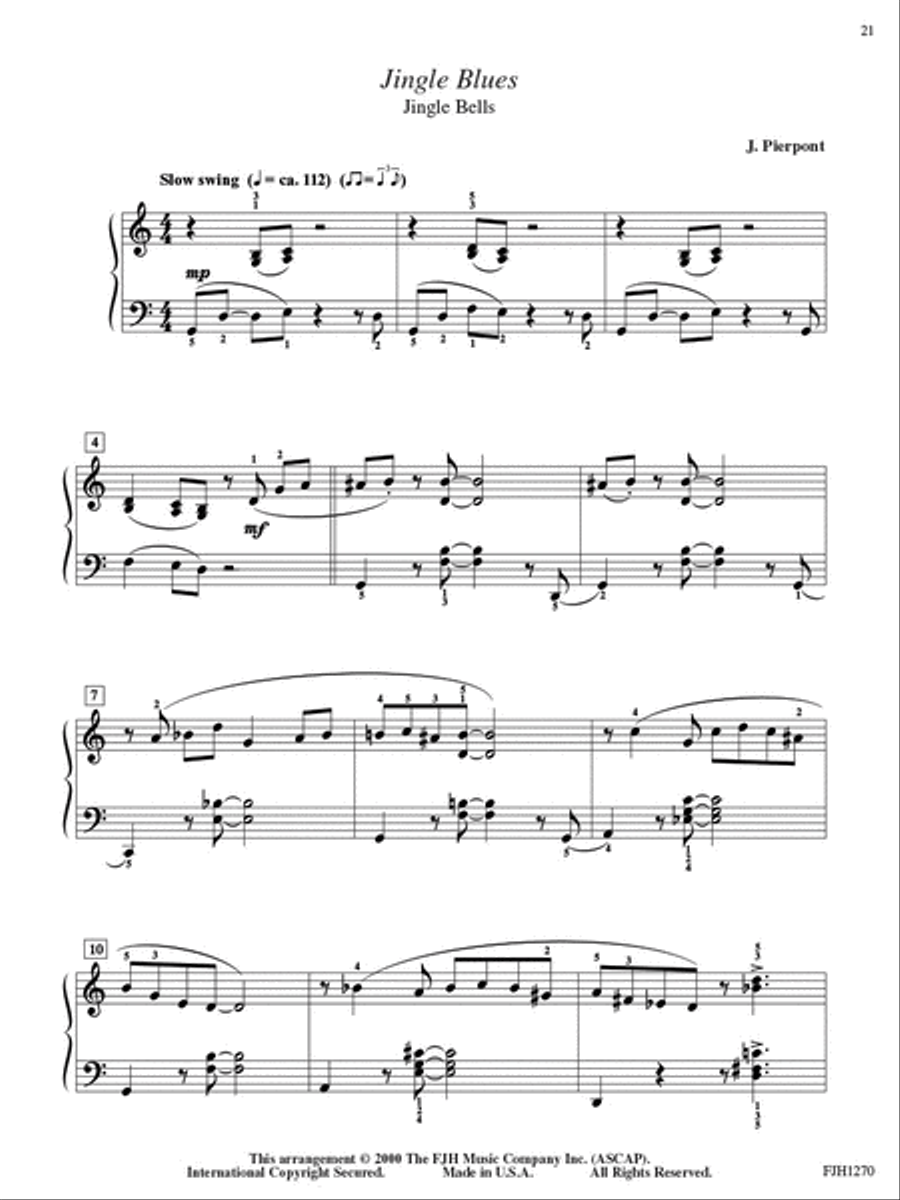 Jazzed Up! Christmas Piano Method scores gallery preview page 4