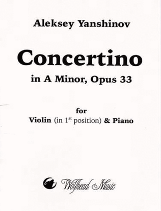 Concertino in A Minor, op. 33