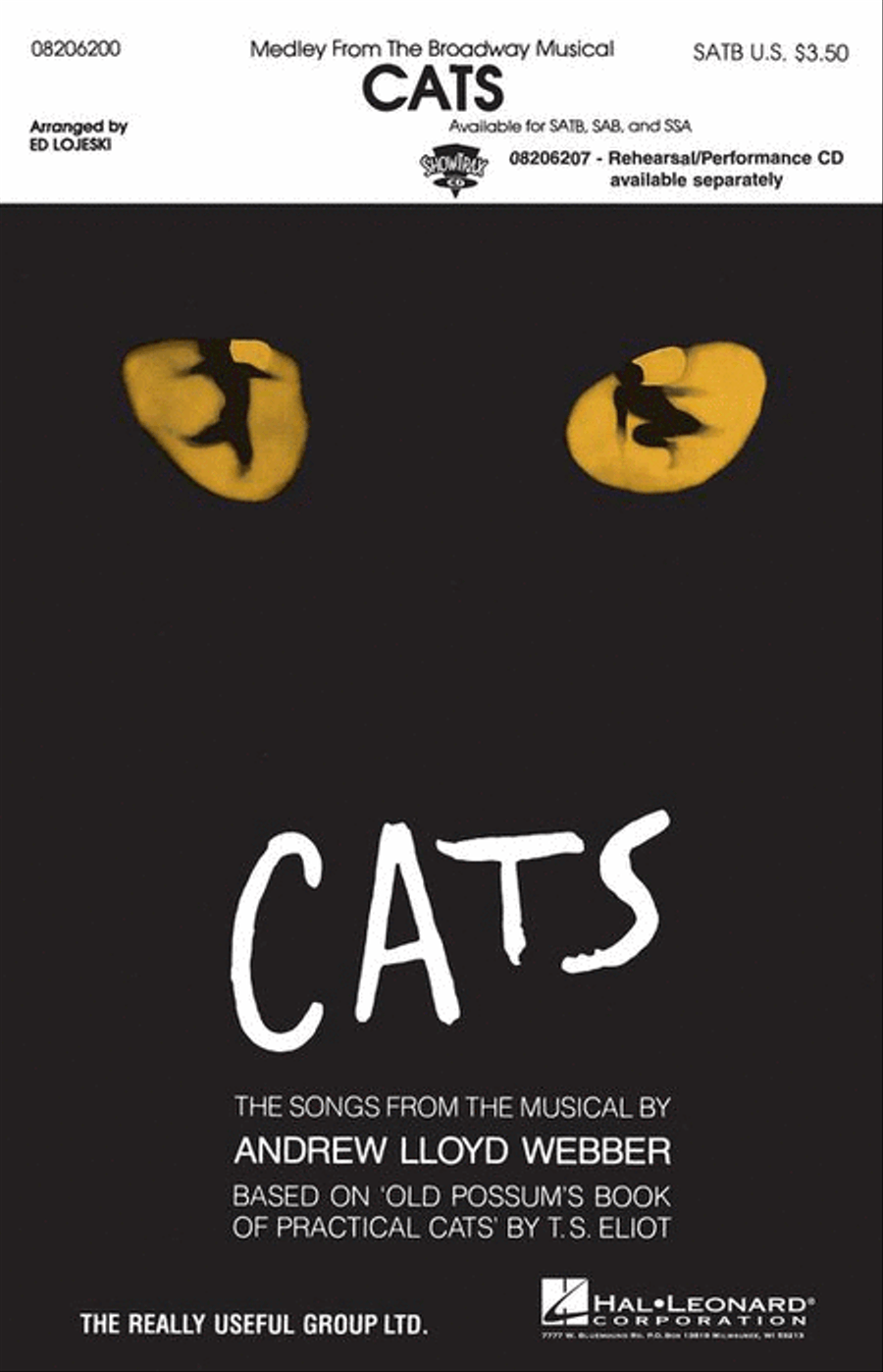 Cats (Medley) 4-Part scores gallery preview page 2