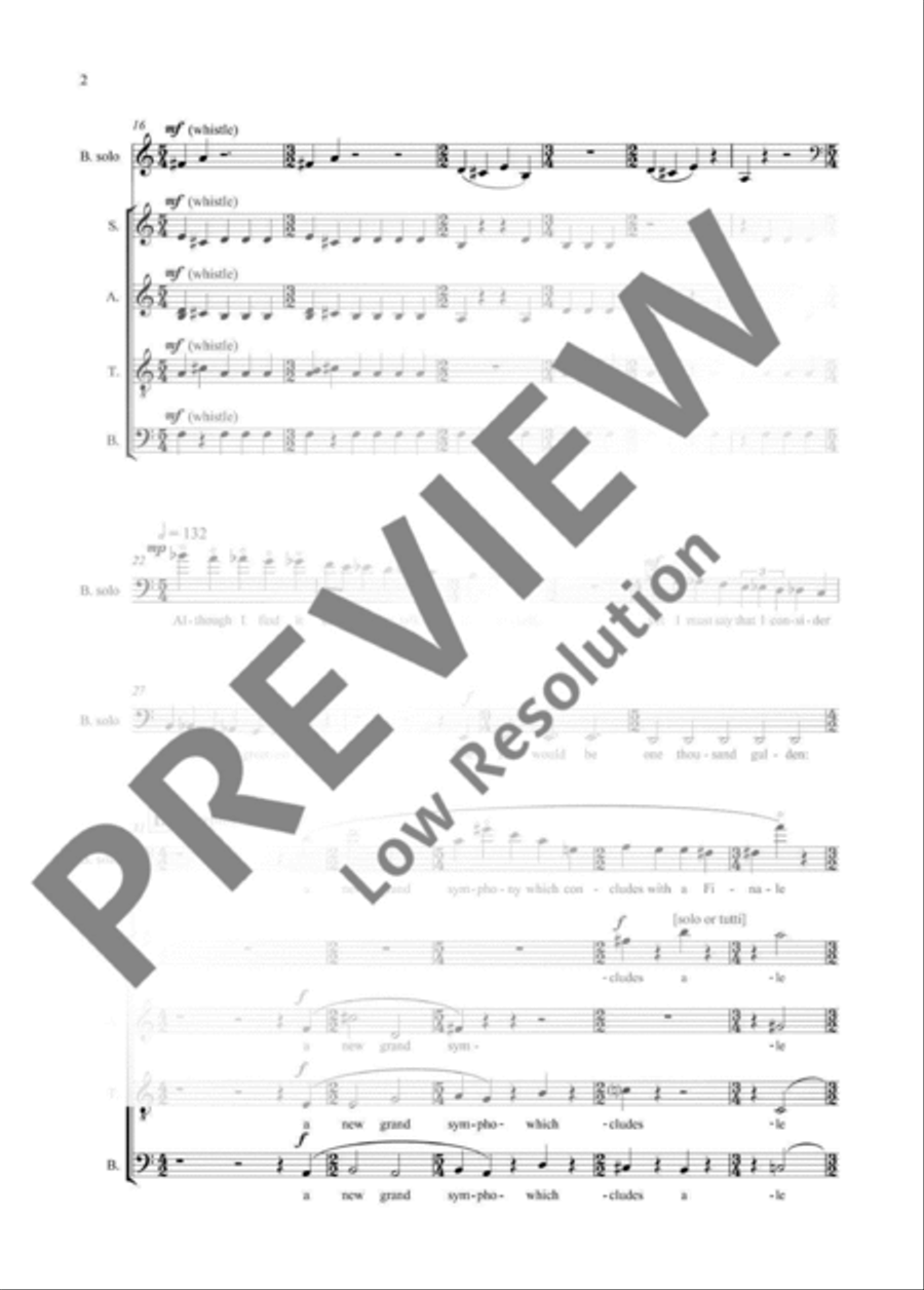 Schott and Sons, Mainz 4-Part scores gallery preview page 9