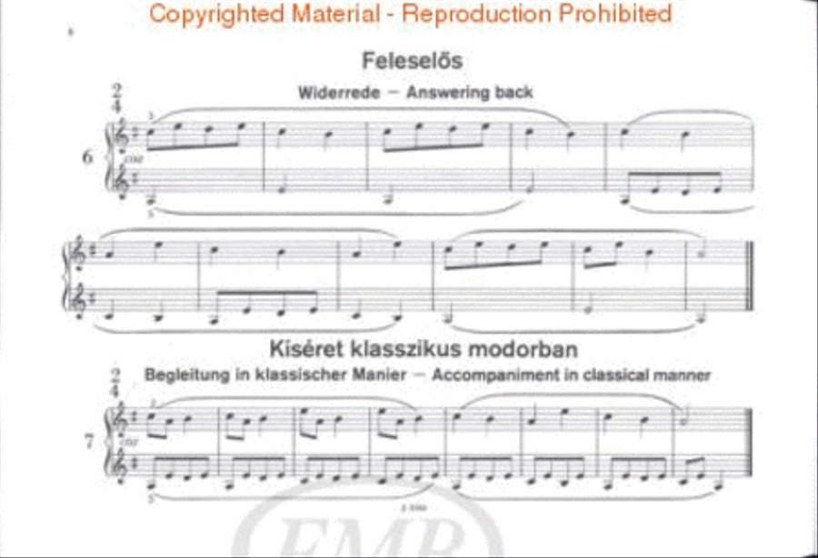 27 Small Piano Pieces Piano Solo scores gallery preview page 2