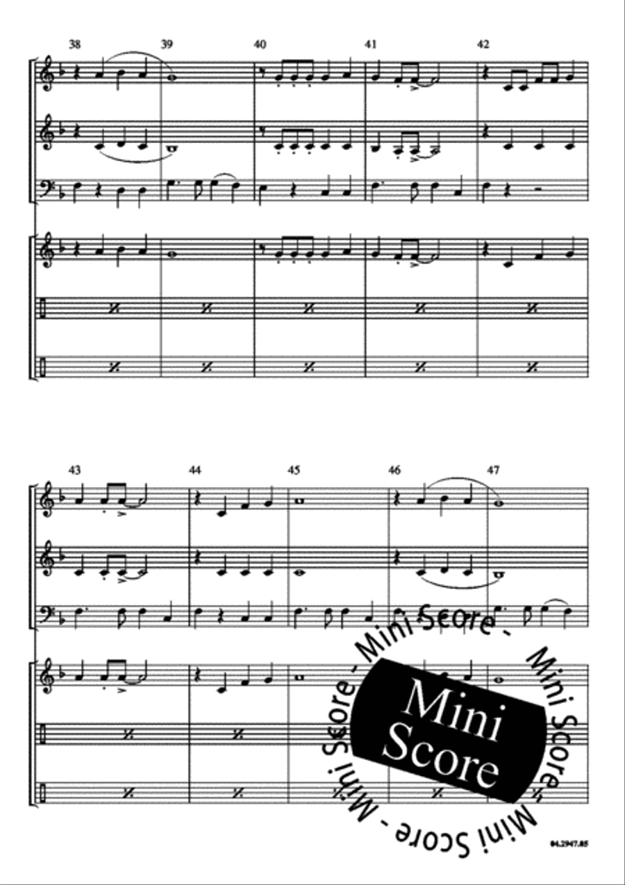 Five Spirituals 3-Part scores gallery preview page 23