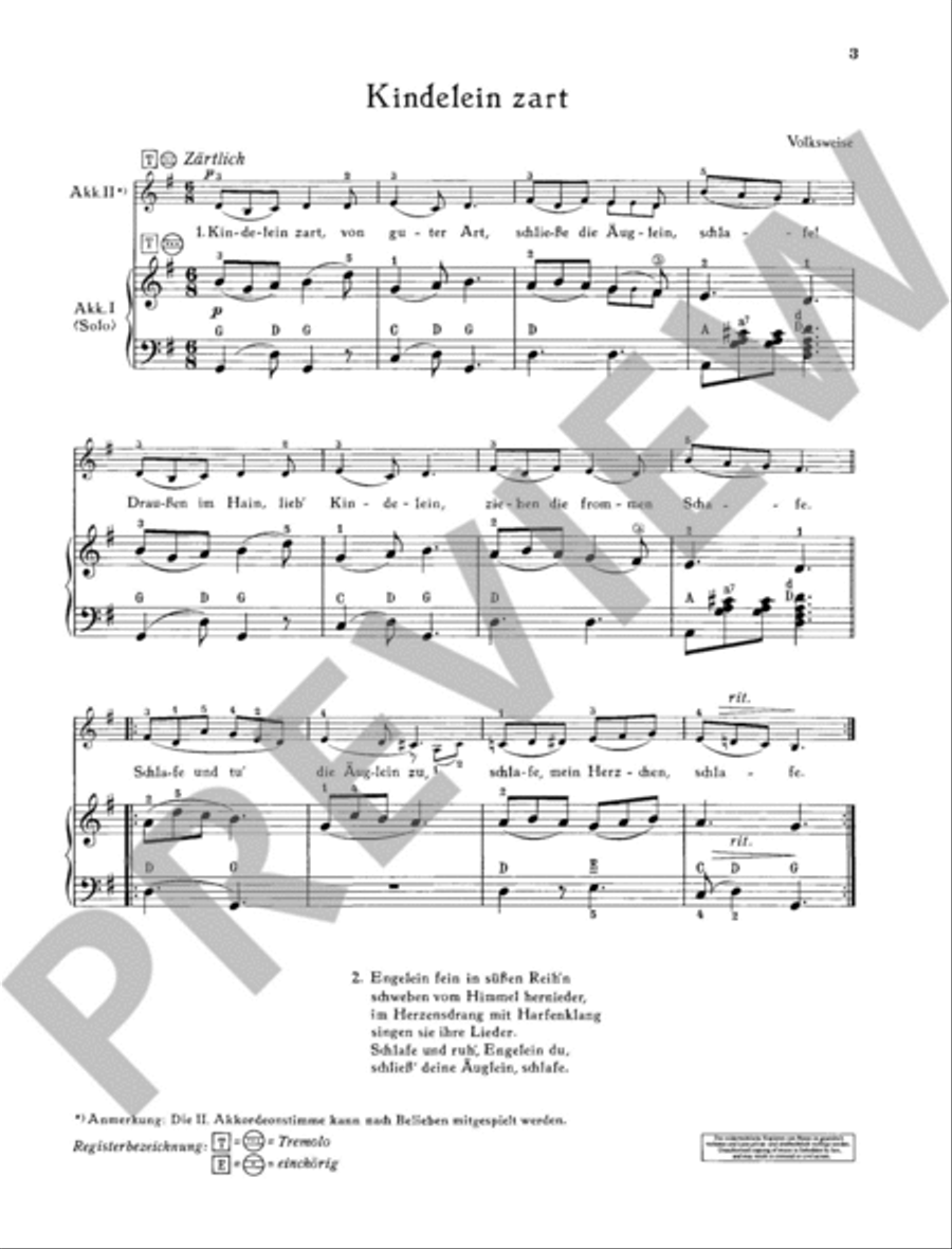 Fröhliche Weihnacht Voice scores gallery preview page 3