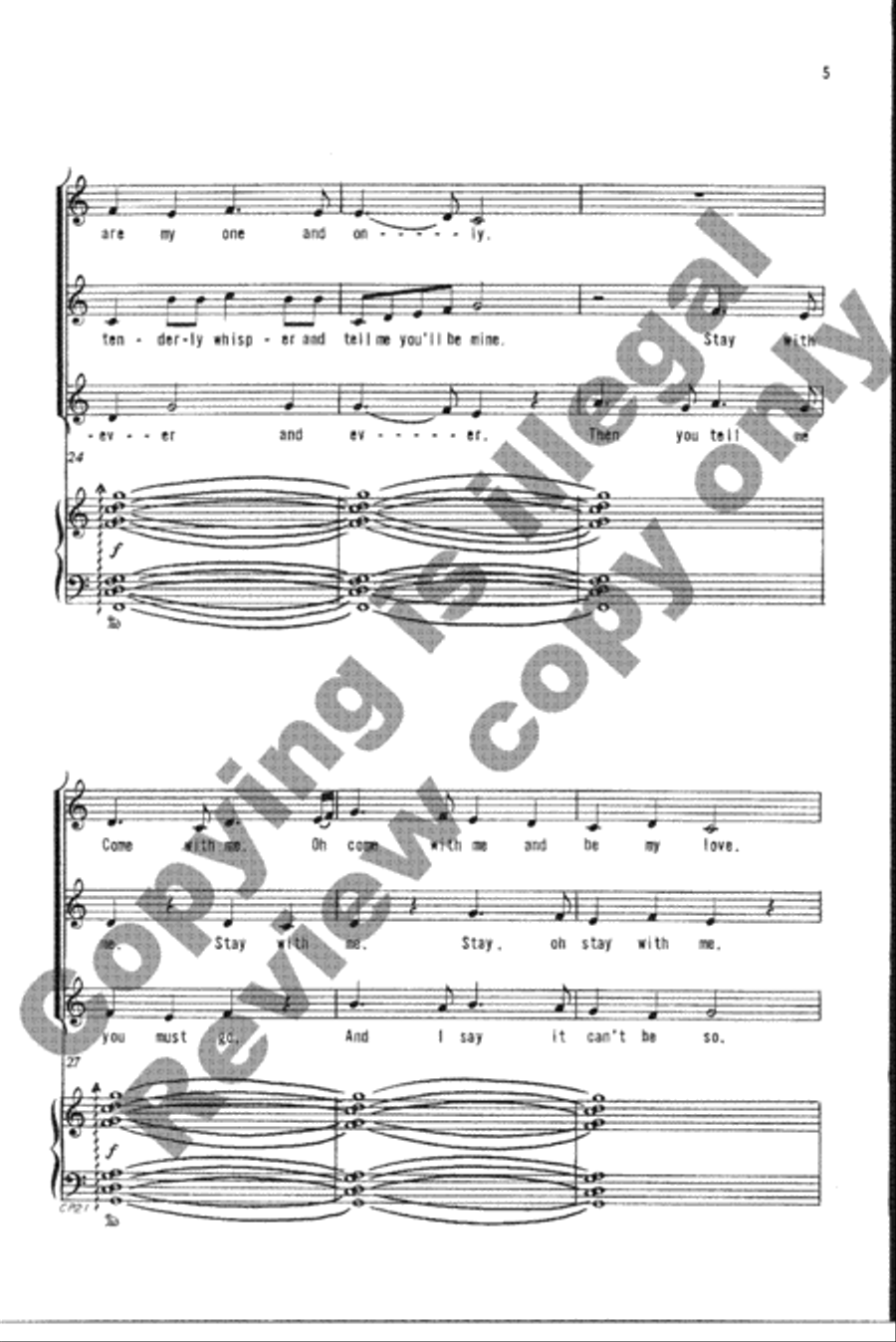 Love Songs in the Round SSA scores gallery preview page 23