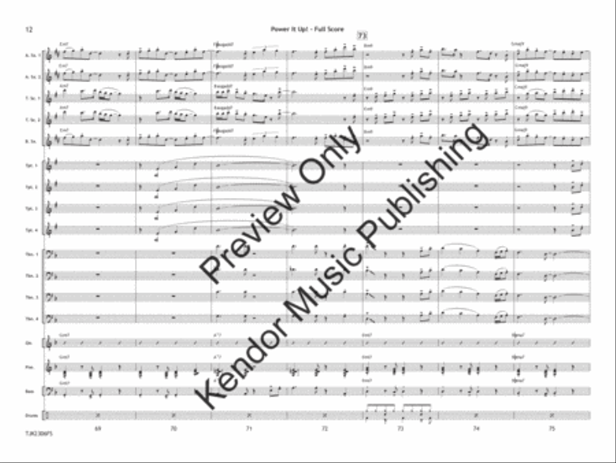 Ace of Hearts Jazz Ensemble scores gallery preview page 13