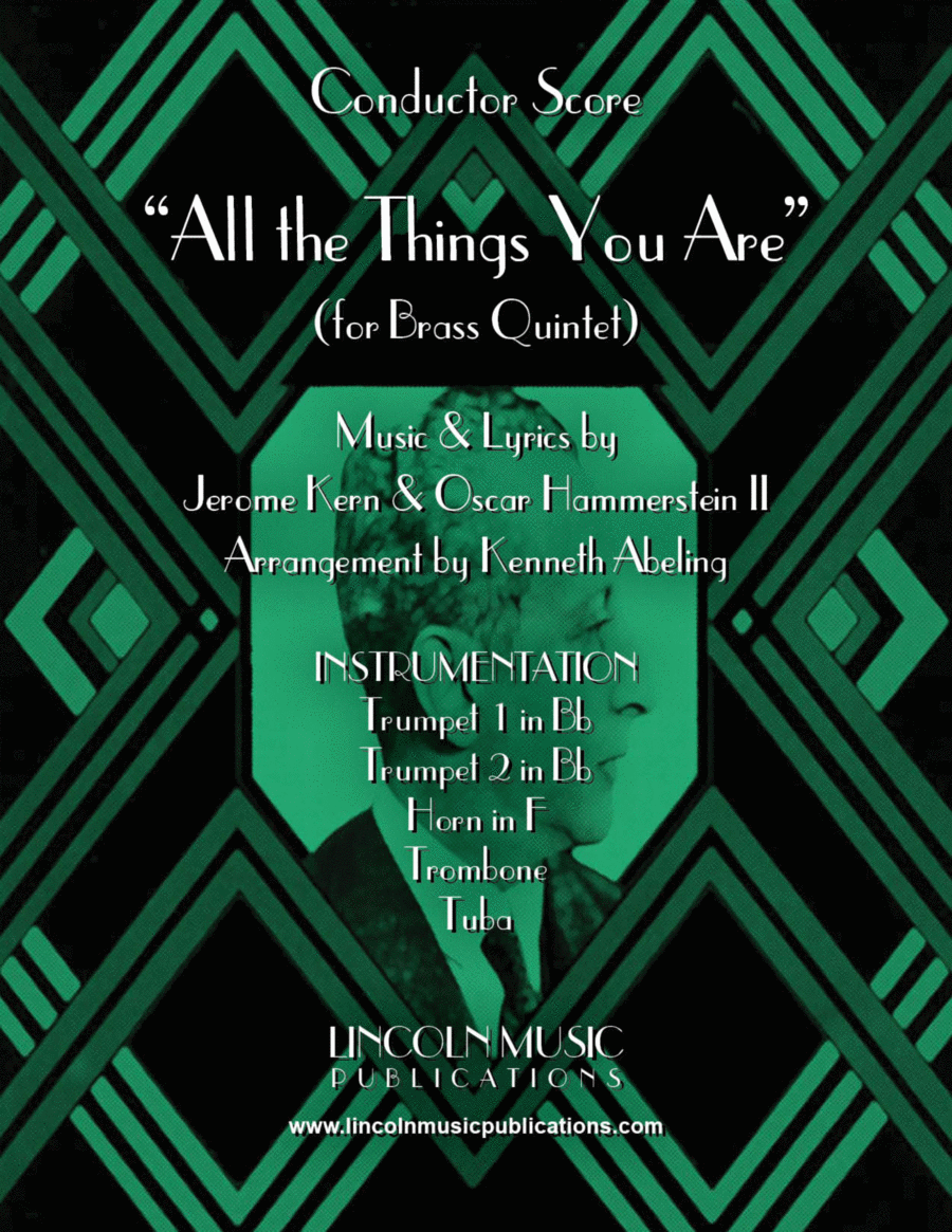 All The Things You Are Brass Quintet scores gallery preview page 1
