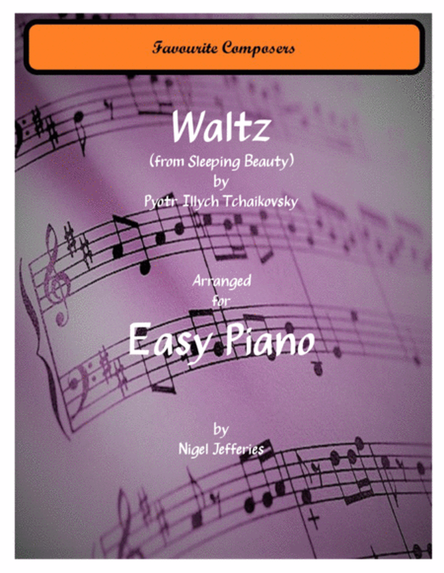 Waltz from Sleeping Beauty arranged for Easy Piano image number null