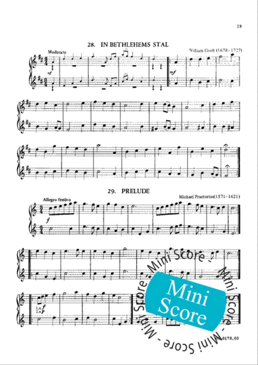 32 Christmas Melodies Woodwind Duet scores gallery preview page 22