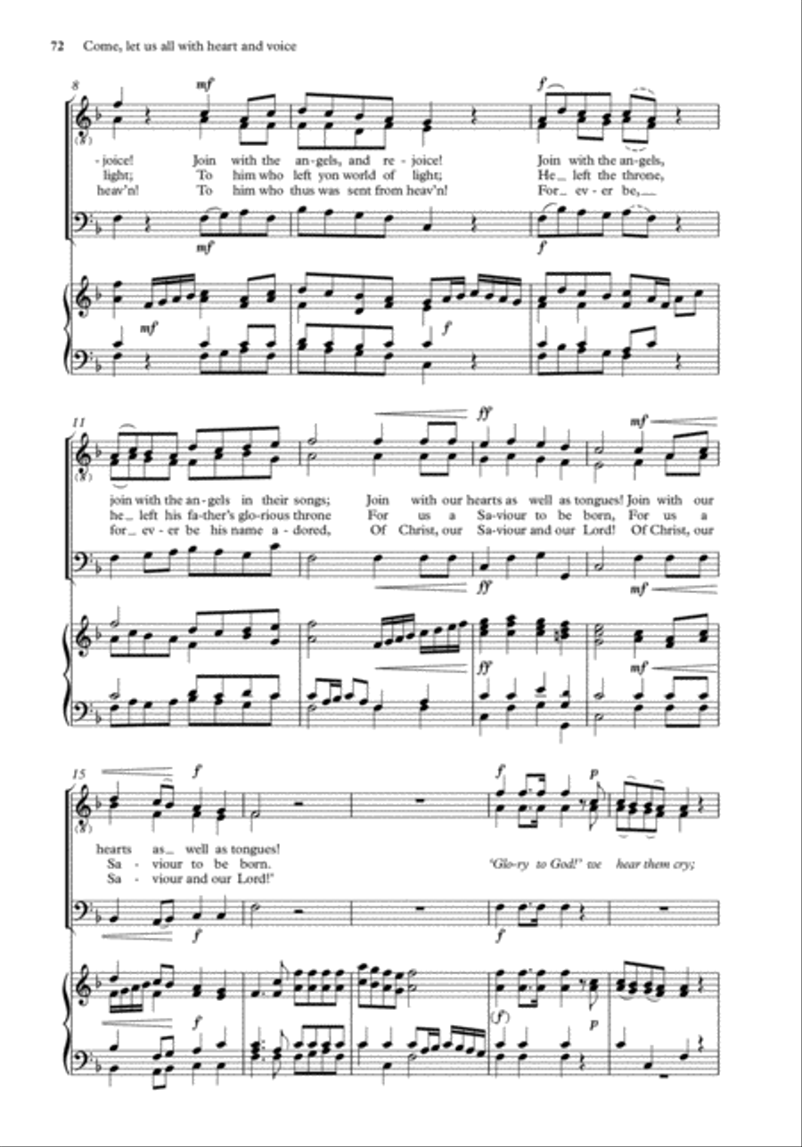The Oxford Book of Flexible Carols Choir scores gallery preview page 3