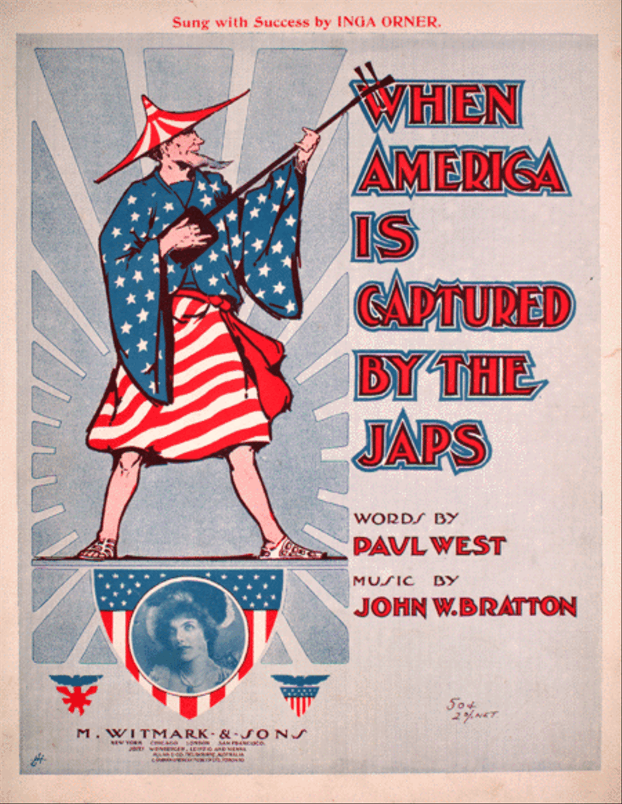 Book cover for When America is Captured by the Japs