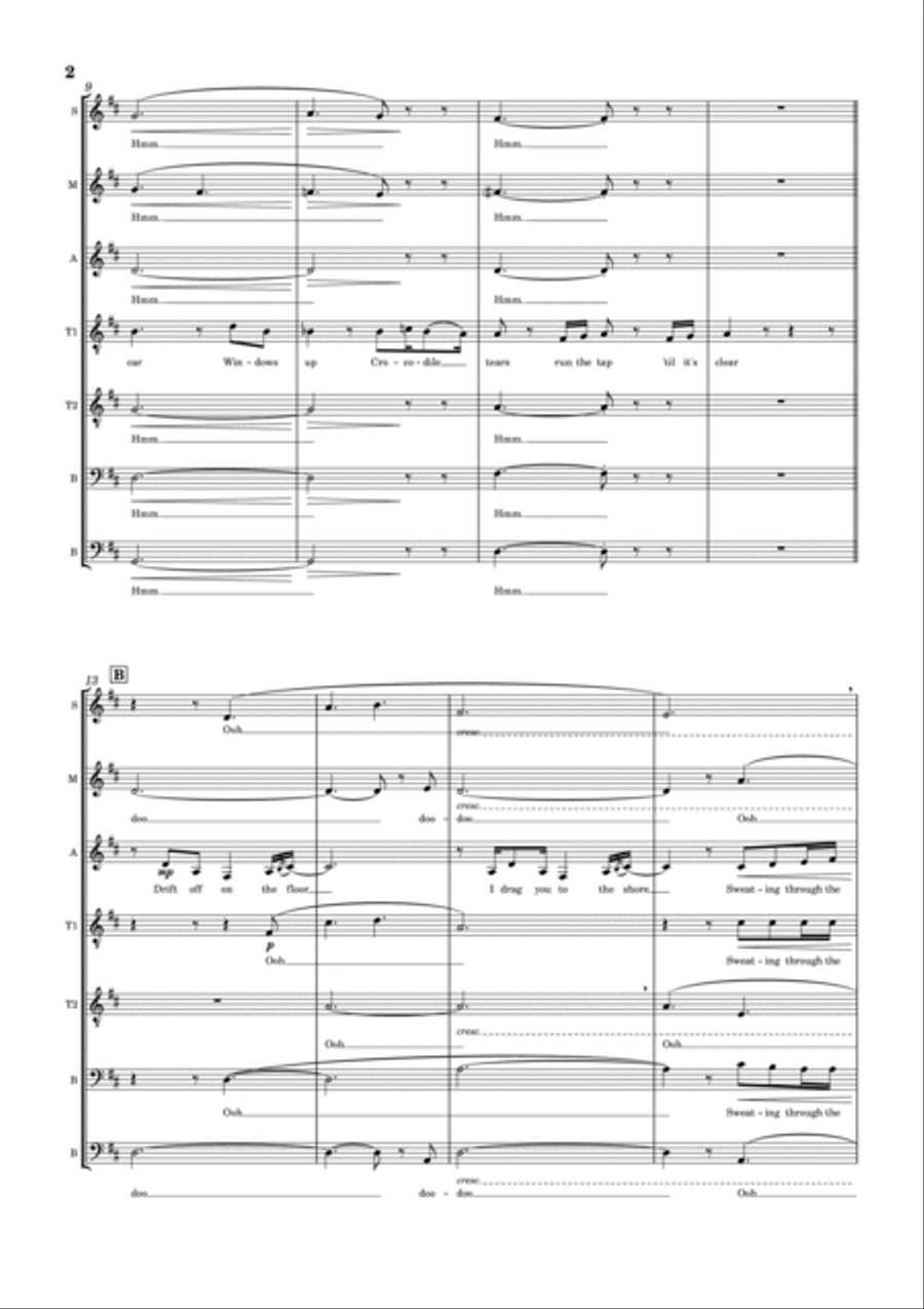 Savior Complex 4-Part scores gallery preview page 2