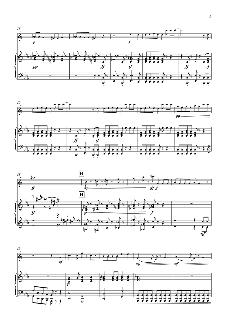 Bohemian Rhapsody Baritone Saxophone scores gallery preview page 6