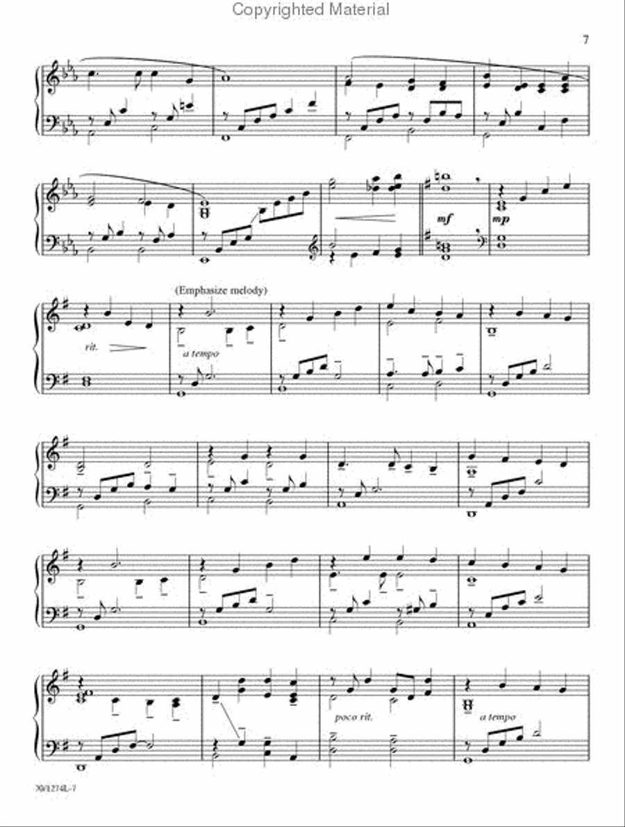 With This Bread Piano Solo scores gallery preview page 5