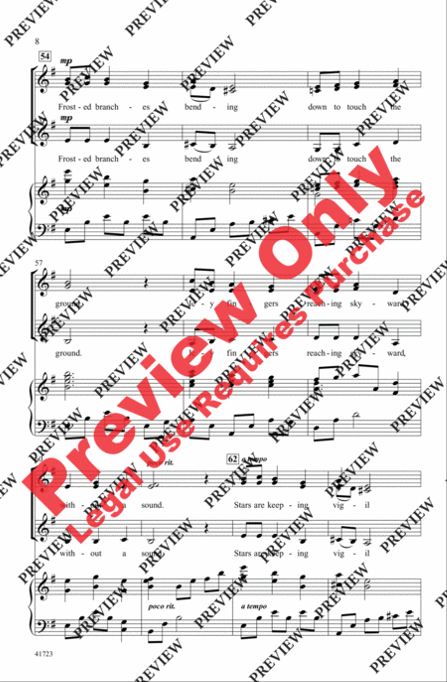 Winter Sings Her Song Winter Sings Her Song Women's Choir scores gallery preview page 8